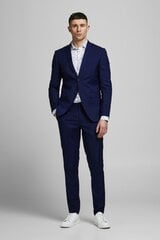 Костюм мужской Jack & Jones 12181339MEDIEVALBLUE-48, темно синий цена и информация | Мужские костюмы | pigu.lt