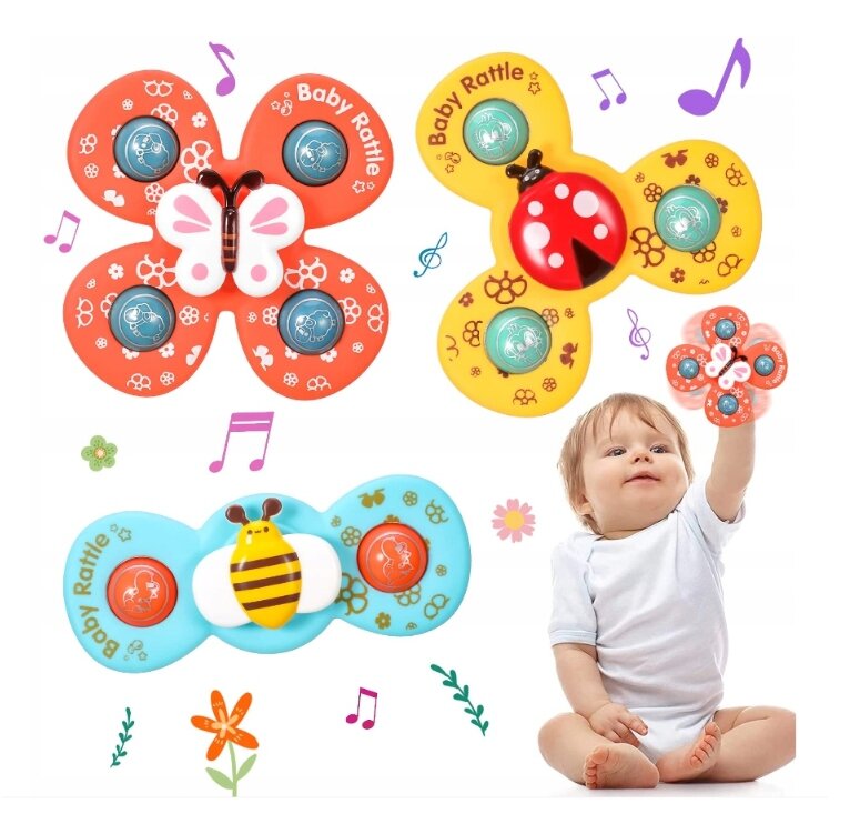 Spiralinis pakabukas vaiko vežimėliui ir lovytei цена и информация | Žaislai kūdikiams | pigu.lt