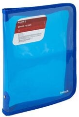 Кейс пластиковый на молнии Axent, B5, 550 мкр, синий сп. цена и информация | Канцелярские товары | pigu.lt