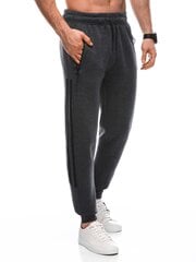 спортивные брюки мужские p1452 - темно-серые цена и информация | Мужская спортивная одежда | pigu.lt