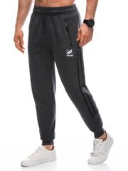 Спортивные штаны P1266, черные, 119941-7 цена и информация | Мужская спортивная одежда | pigu.lt