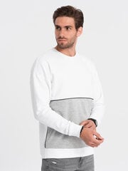 Džemperis vyrams Ombre Clothing, pilkas kaina ir informacija | Džemperiai vyrams | pigu.lt