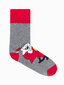 Kalėdinės kojinės vyrams Edoti, įvairių spalvų, 3 vnt. kaina ir informacija | Vyriškos kojinės | pigu.lt
