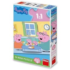 Dėlionė Pepa the Pig Dino, 24d. kaina ir informacija | Dėlionės (puzzle) | pigu.lt