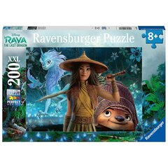 Пазл Ravensburger 200 деталей, Рая и последний дракон цена и информация | Пазлы | pigu.lt