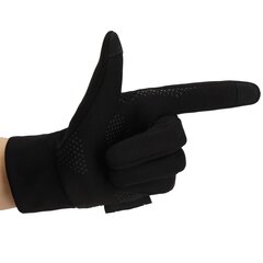 Универсальные зимние сенсорные перчатки для телефона Springos GL0005 размер M, черные цена и информация | Мужские шарфы, шапки, перчатки | pigu.lt