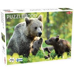 Тактический пазл 1000 шт., медвежья семья цена и информация | Пазлы | pigu.lt