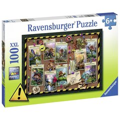 Dėlionė Ravensburger Dinozaurai, 100 d. kaina ir informacija | Dėlionės (puzzle) | pigu.lt