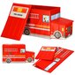 Springos sandėliavimo dėžė HA0147, 55x26x32 cm kaina ir informacija | Daiktadėžės | pigu.lt