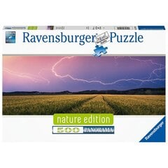 Panoraminė dėlionė Vasaros perkūnija Ravensburger 500 vnt. kaina ir informacija | Dėlionės (puzzle) | pigu.lt