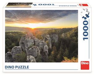 Dėlionė Kalnai Dino, 1000d. kaina ir informacija | Dėlionės (puzzle) | pigu.lt