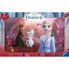 Mažų plytelių dėlionė Frozen Ravensburger 15 d. kaina ir informacija | Dėlionės (puzzle) | pigu.lt