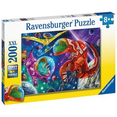 Dėlionė Ravensburger Dinozaurai kosmose, 200 d. kaina ir informacija | Dėlionės (puzzle) | pigu.lt