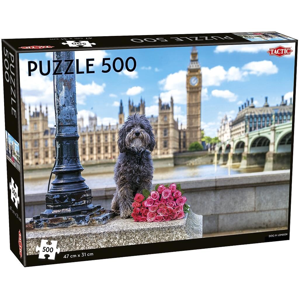 Dėlionė Tactic Šuo Londone, 500 d. цена и информация | Dėlionės (puzzle) | pigu.lt