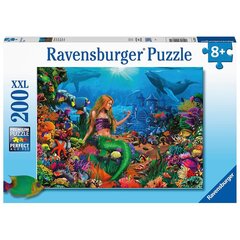 Dėlionė Ravensburger Undinėlė, 200 d. kaina ir informacija | Dėlionės (puzzle) | pigu.lt