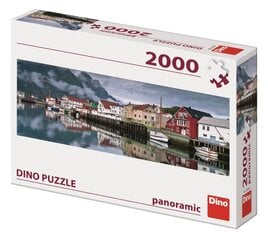 Пазл Dino панорамный, 2000 шт., Kaluriküla цена и информация | Пазлы | pigu.lt