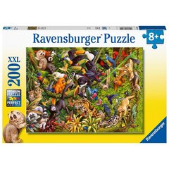 Dėlionė Ravensburger Tropinis atogrąžų miškas 200 d. kaina ir informacija | Dėlionės (puzzle) | pigu.lt