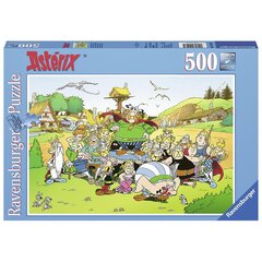 Dėlionė galvosūkis Asteriksas kaime Ravensburger 500 vnt. kaina ir informacija | Dėlionės (puzzle) | pigu.lt