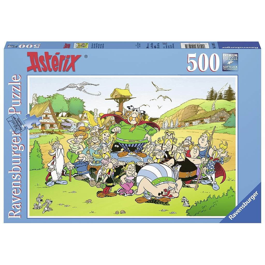 Dėlionė galvosūkis Asteriksas kaime Ravensburger 500 vnt. цена и информация | Dėlionės (puzzle) | pigu.lt