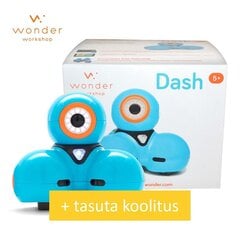 Robotas Dash Wonder Workshop, mėlynas kaina ir informacija | Žaislai berniukams | pigu.lt