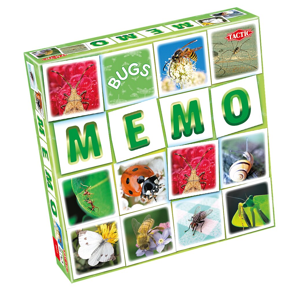 Atminties stalo žaidimas Memo Insects kaina ir informacija | Stalo žaidimai, galvosūkiai | pigu.lt