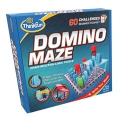 Stalo žaidimas ThinkFun Domino labirintas kaina ir informacija | Stalo žaidimai, galvosūkiai | pigu.lt