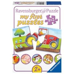 Mano pirmoji dėlionė Ravensburger 9x2 vnt. kaina ir informacija | Dėlionės (puzzle) | pigu.lt