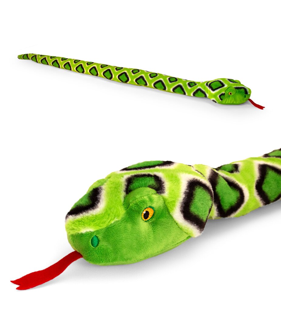 Minkštas žaislas Keel Toys gyvatė, 100 cm kaina ir informacija | Minkšti (pliušiniai) žaislai | pigu.lt