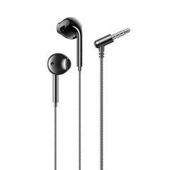 XO wired earphones EP62 jack 3,5 mm black цена и информация | Наушники | pigu.lt