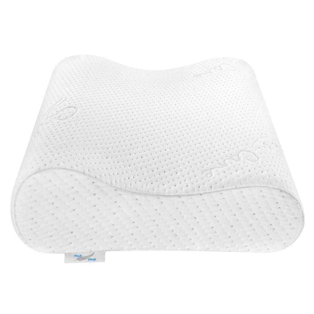 Ortopedinė profiluota atminties putų pagalvė - Medi Sleep kaina ir informacija | Pagalvės | pigu.lt