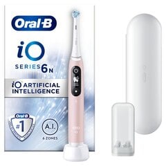 Oral-B iO Series 6 white цена и информация | Электрические зубные щетки | pigu.lt