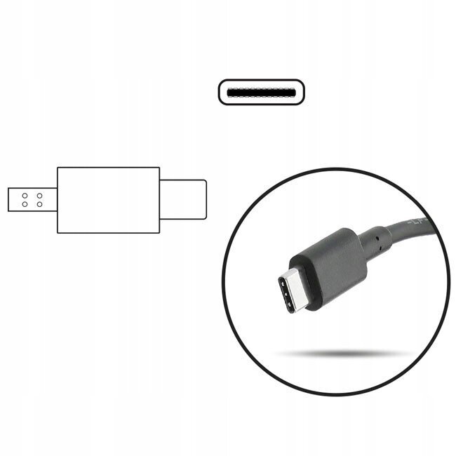 Lenovo Chargeur USB-C 45 Watts Original ThinkPad Yoga X390 (20NQ)