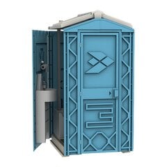 Lauko tualetas su pisuaru, mėlynas kaina ir informacija | Sodo nameliai, malkinės, pastogės | pigu.lt