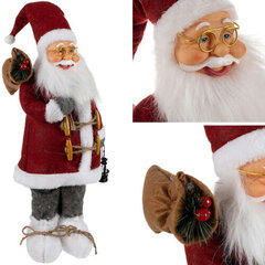 Рождественское украшение Дед Мороз CA1089, 44х22 см цена и информация | Рождественское украшение CA1031, 10 см | pigu.lt