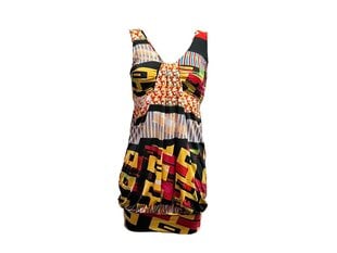 Женское платье с принтом, черное цена и информация | Платья | pigu.lt