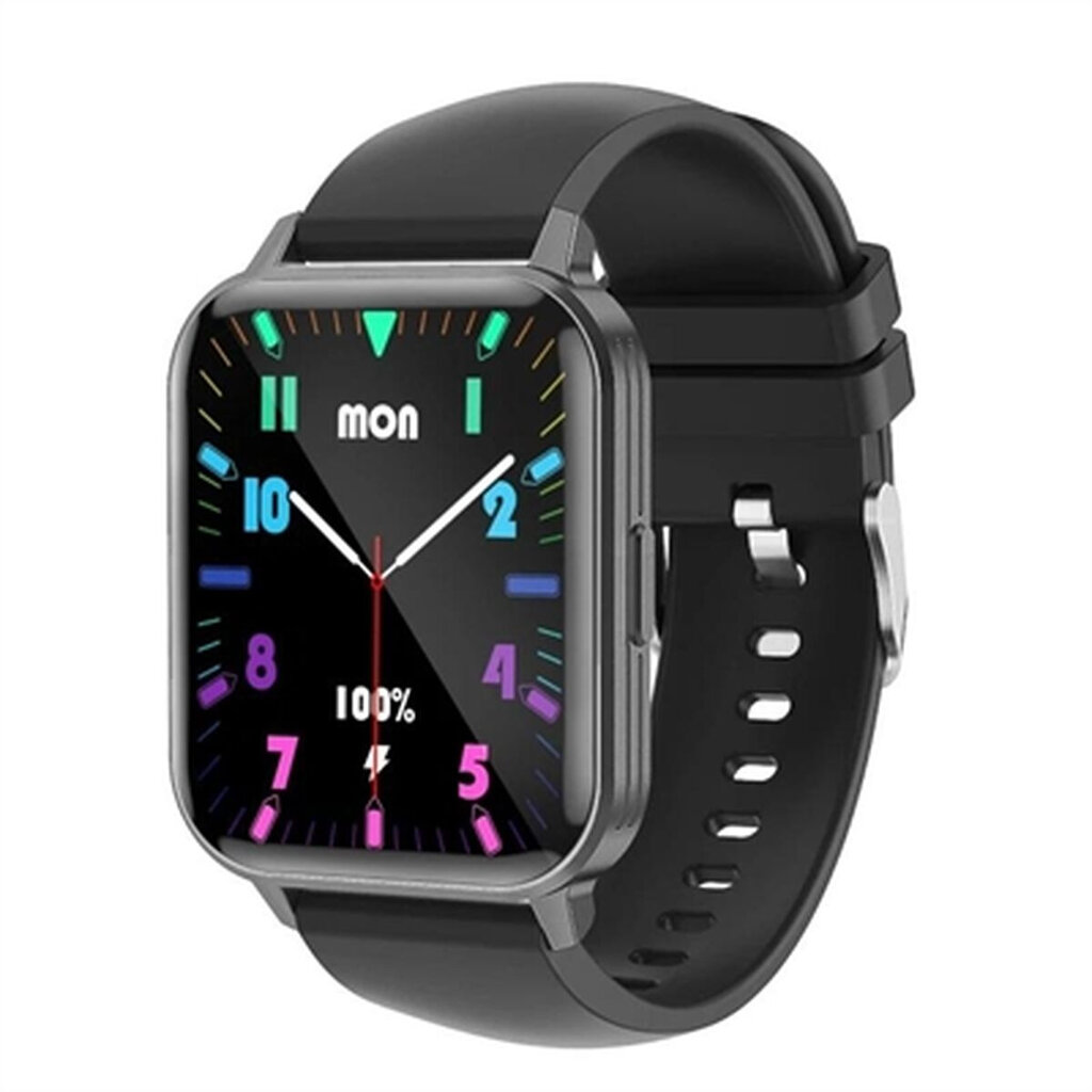 Leotec LESW41K Black цена и информация | Išmanieji laikrodžiai (smartwatch) | pigu.lt