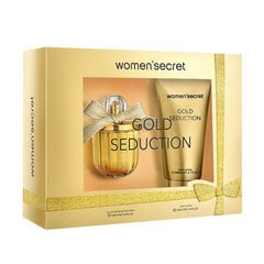 Kosmetikos rinkinys Women'Secret Gold Seduction EDP moterims: Kvapusis vanduo 100 ml + kūno losjonas 200 ml цена и информация | Женские духи | pigu.lt