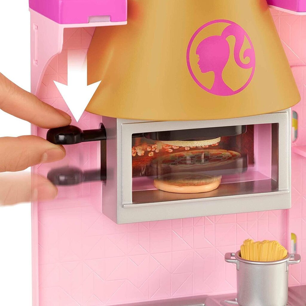 Lėlė ir restorano rinkinys Barbie Cook`n Grill kaina ir informacija | Žaislai mergaitėms | pigu.lt
