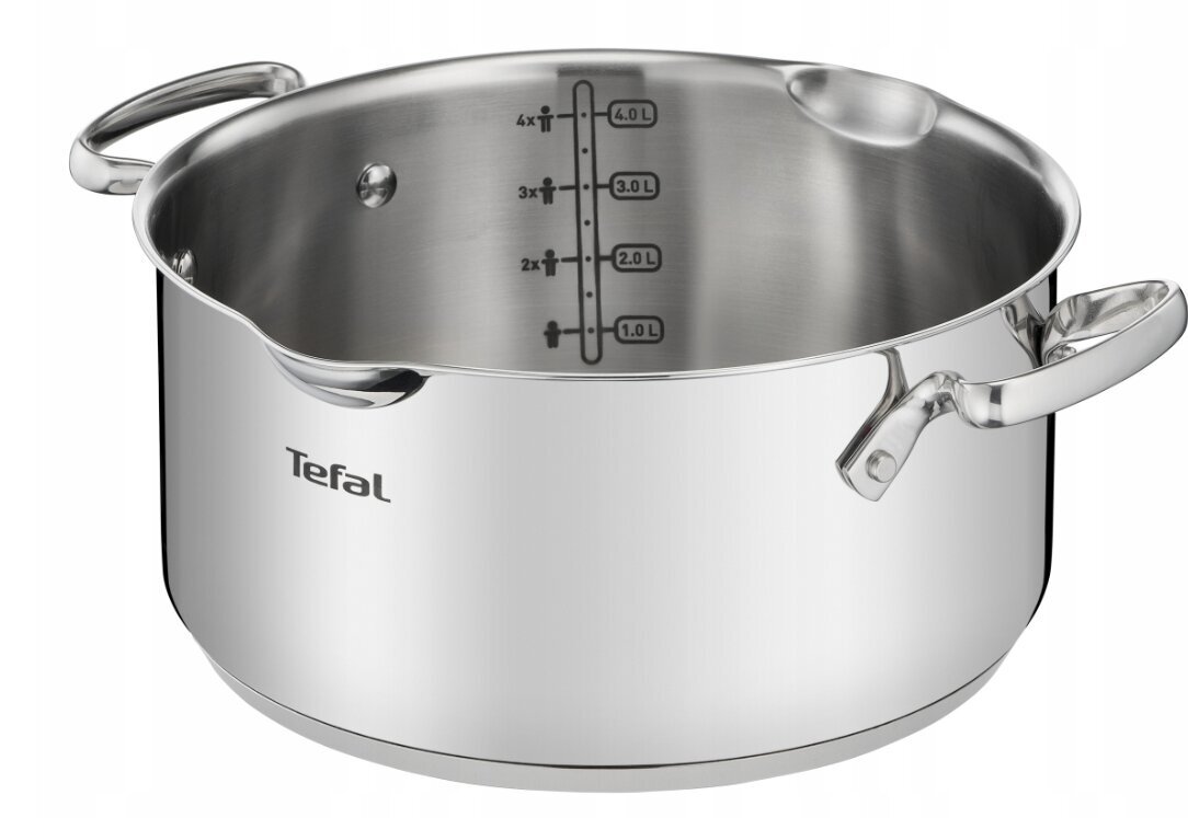 Puodas su dangčiu Tefal Duetto+ G7194455, 20 cm, 2,9 l kaina ir informacija | Puodai, greitpuodžiai | pigu.lt