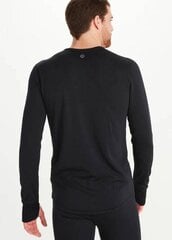 Termo marškinėliai vyrams Marmot 82110 001, juodi цена и информация | Мужское термобелье | pigu.lt