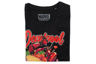 Marškinėliai vyrams Marvel 110, juodi цена и информация | Мужские футболки | pigu.lt