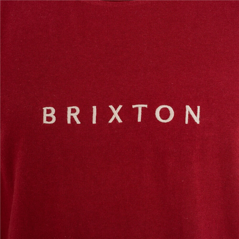 Marškinėliai vyrams Brixton 16827, raudoni kaina ir informacija | Vyriški marškinėliai | pigu.lt