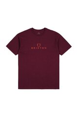 Marškinėliai vyrams Brixton 16427, raudoni цена и информация | Мужские футболки | pigu.lt