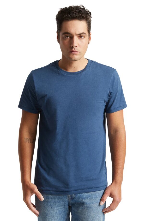 Marškinėliai vyrams Brixton 22097, mėlyni kaina ir informacija | Vyriški marškinėliai | pigu.lt