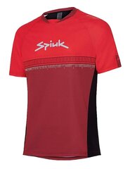 Marškinėliai vyrams Spiuk MCMTB21R6, raudoni цена и информация | Мужская спортивная одежда | pigu.lt