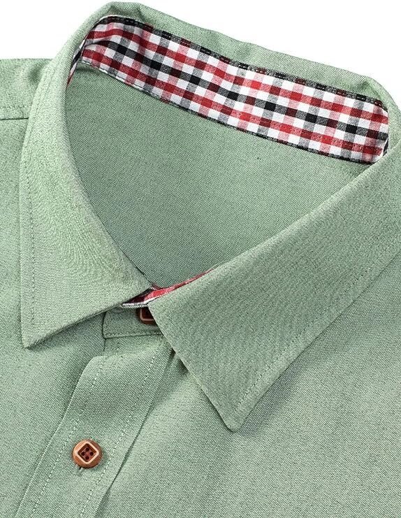 Marškiniai vyrams Meilicloth, žali kaina ir informacija | Vyriški marškiniai | pigu.lt
