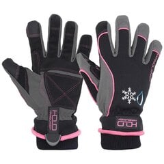 Женские тактильные зимние перчатки Handylandy, черно-розовые цена и информация | Женские перчатки | pigu.lt