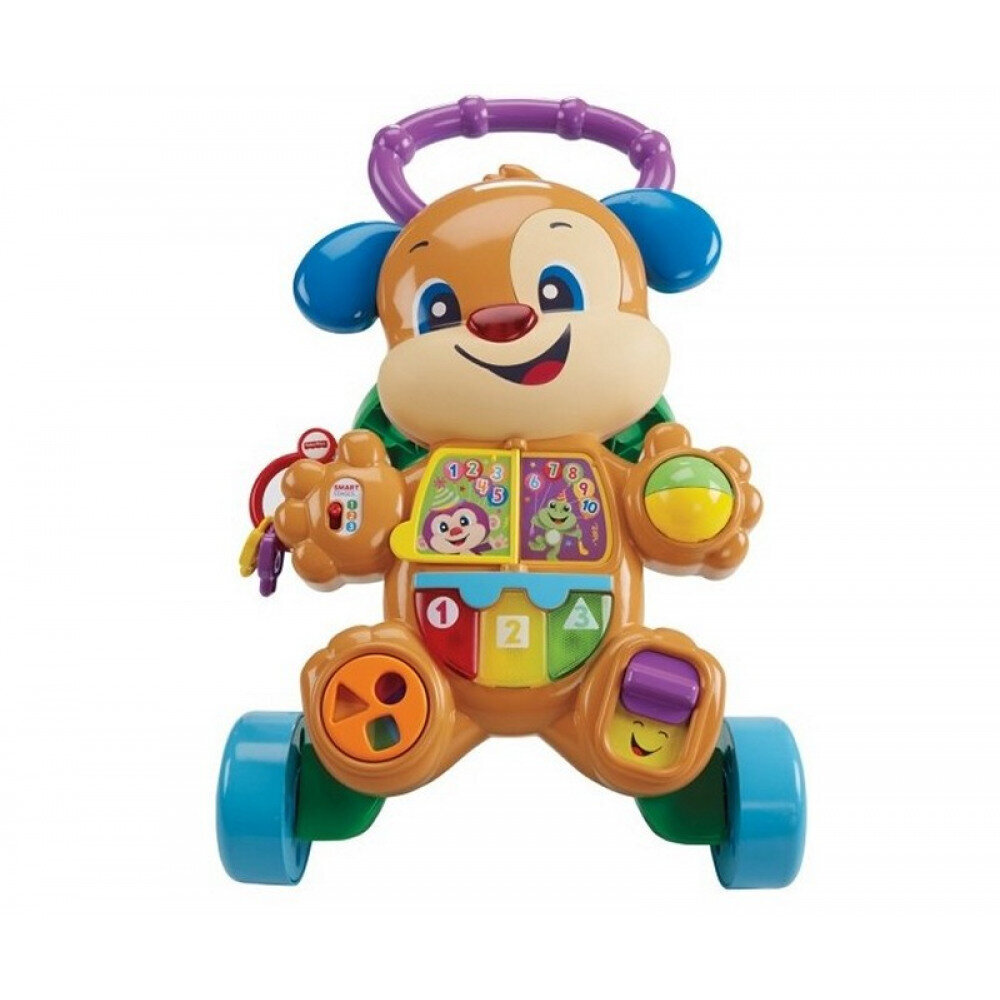 Stumdukas-vaikštynė Fisher-Price Light plus Sound, vokiečių kalba kaina ir informacija | Žaislai kūdikiams | pigu.lt