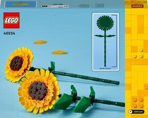 LEGO Iconic Подсолнухи 40524 цена и информация | Конструкторы и кубики | pigu.lt