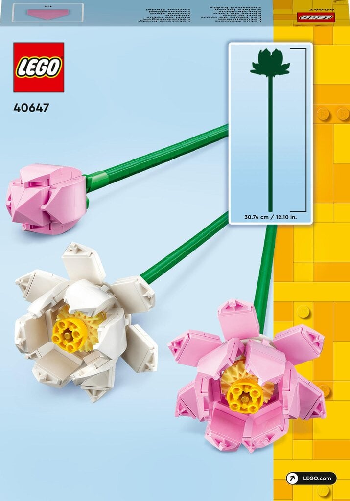 40647 LEGO® Iconic Lotoso žiedai kaina ir informacija | Konstruktoriai ir kaladėlės | pigu.lt
